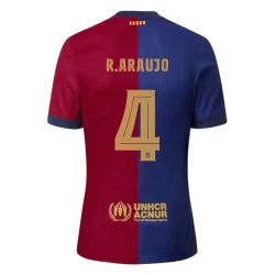 FC Barcelona R.Araujo #4 Fußballtrikot 2024-25 Heimtrikot Herren