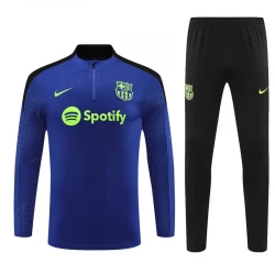 FC Barcelona Trainingsanzüge Sweatshirt 2024-25 Blau Player Version
