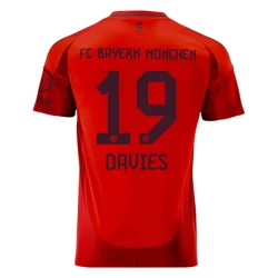 FC Bayern München Alphonso Davies #19 Fußballtrikot 2024-25 Heimtrikot Herren