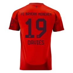 FC Bayern München Alphonso Davies #19 Fußballtrikots 2024-25 Heimtrikot Herren