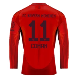 FC Bayern München Coman #11 Fußballtrikot 2024-25 Heimtrikot Herren Langarm