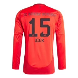 FC Bayern München Dier #15 Fußballtrikot 2024-25 Heimtrikot Herren Langarm