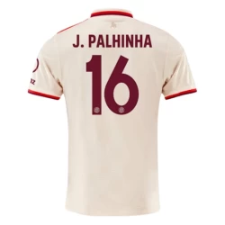 FC Bayern München Fußballtrikot J.Palhinha #16 2024-25 Ausweichtrikot Herren