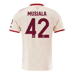 FC Bayern München Fußballtrikot Jamal Musiala #42 2024-25 Ausweichtrikot Herren