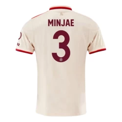 FC Bayern München Fußballtrikot Minjae #3 2024-25 Ausweichtrikot Herren