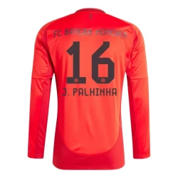 FC Bayern München J. Palhinha #16 Fußballtrikot 2024-25 Heimtrikot Herren Langarm