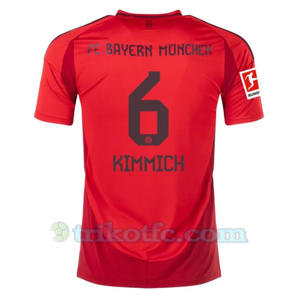 FC Bayern München Joshua Kimmich #6 Fußballtrikot 2024-25 Heimtrikot Herren