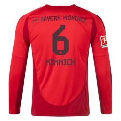 FC Bayern München Joshua Kimmich #6 Fußballtrikots 2024-25 Heimtrikot Herren Langarm