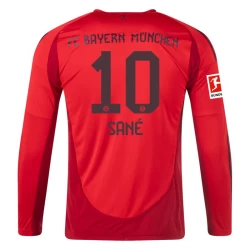 FC Bayern München Leroy Sané #10 Fußballtrikots 2024-25 Heimtrikot Herren Langarm