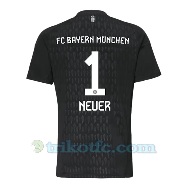 FC Bayern München Manuel Neuer #1 Fußballtrikot 2023-24 Torwart Heimtrikot Herren