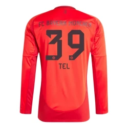 FC Bayern München Tel #39 Fußballtrikot 2024-25 Heimtrikot Herren Langarm