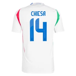 Federico Chiesa #14 Italien Fußballtrikot EM 2024 Auswärtstrikot Herren