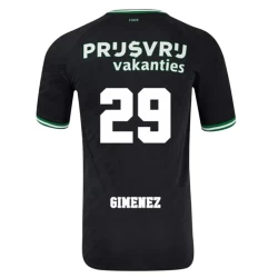 Feyenoord Fußballtrikot 2024-25 Gimenez #29 Auswärtstrikot Herren