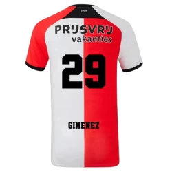 Feyenoord Gimenez #29 Fußballtrikot 2024-25 Heimtrikot Herren