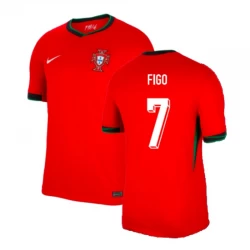 Figo #7 Portugal Fußballtrikots EM 2024 Heimtrikot Herren