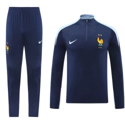 Frankreich Trainingsanzüge Sweatshirt 2024 Navy