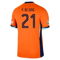 Frenkie de Jong #21 Niederlande Fußballtrikot EM 2024 Heimtrikot Herren