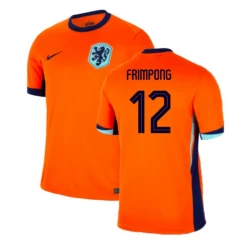 Frimpong #12 Niederlande Fußballtrikots EM 2024 Heimtrikot Herren