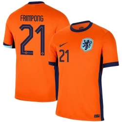 Frimpong #21 Niederlande Fußballtrikots EM 2024 Heimtrikot Herren