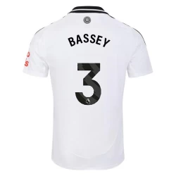 Fulham FC Bassey #3 Fußballtrikot 2024-25 Heimtrikot Herren