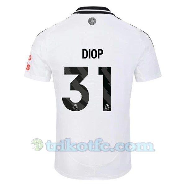 Fulham FC Diop #31 Fußballtrikot 2024-25 Heimtrikot Herren