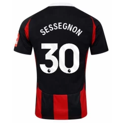 Fulham FC Fußballtrikot 2024-25 Sessegnon #30 Auswärtstrikot Herren