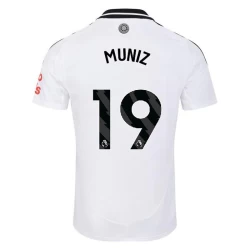 Fulham FC Muniz #19 Fußballtrikot 2024-25 Heimtrikot Herren