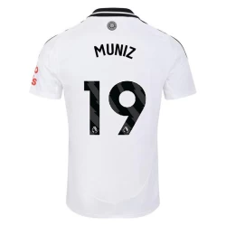 Fulham FC Muniz #19 Fußballtrikots 2024-25 Heimtrikot Herren