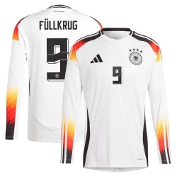 Fullkrug #9 Deutschland Fußballtrikot EM 2024 Heimtrikot Herren Langarm