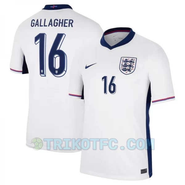 Gallagher #16 England Fußballtrikots EM 2024 Heimtrikot Herren