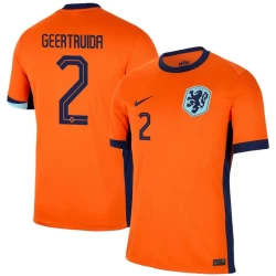 Geertruida #2 Niederlande Fußballtrikot EM 2024 Heimtrikot Herren