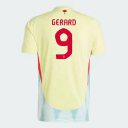 Gerard #9 Spanien Fußballtrikot EM 2024 Auswärtstrikot Herren