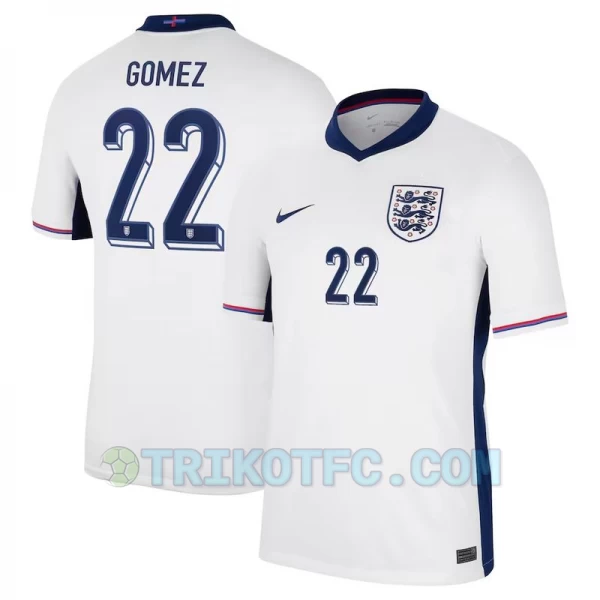 Gomez #22 England Fußballtrikots EM 2024 Heimtrikot Herren