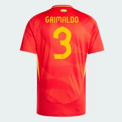 Grimaldo #3 Spanien Fußballtrikot EM 2024 Heimtrikot Herren