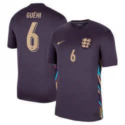 Guehi #6 England Fußballtrikots EM 2024 Auswärtstrikot Herren