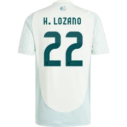 H. Lozano #22 Mexiko Fußballtrikot Copa America 2024 Auswärtstrikot Herren