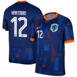 Hartman #12 Niederlande Fußballtrikots EM 2024 Auswärtstrikot Herren