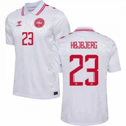 Hojbjerg #23 Dänemark Fußballtrikots EM 2024 Auswärtstrikot Herren
