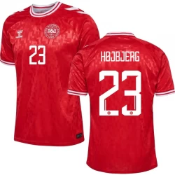 Hojbjerg #23 Dänemark Fußballtrikots EM 2024 Heimtrikot Herren