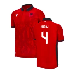 Hysaj #4 Albanien Fußballtrikots EM 2024 Heimtrikot Herren