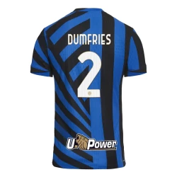 Inter Milan Dumfries #2 Fußballtrikot 2024-25 Heimtrikot Herren