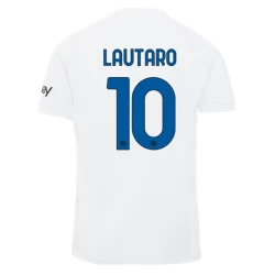 Inter Milan Fußballtrikot 2023-24 Lautaro Martínez #10 Auswärtstrikot Herren