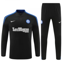 Inter Milan Trainingsanzüge Sweatshirt 2024-25 Schwarz Player Version