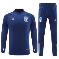 Italien Trainingsanzüge Sweatshirt 2024-25 Blau