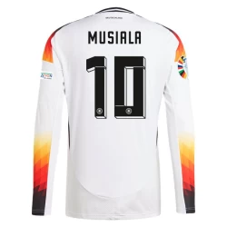 Jamal Musiala #10 Deutschland Fußballtrikot EM 2024 Heimtrikot Herren Langarm