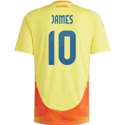 James Rodríguez #10 Kolumbien Fußballtrikot Copa America 2024 Heimtrikot Herren