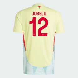 Joselu #12 Spanien Fußballtrikot EM 2024 Auswärtstrikot Herren