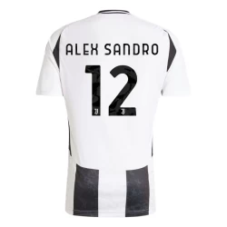 Juventus FC Alex Sandro #12 Fußballtrikot 2024-25 Heimtrikot Herren