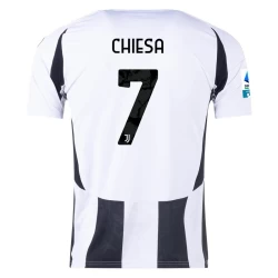 Juventus FC Federico Chiesa #7 Fußballtrikot 2024-25 Heimtrikot Herren