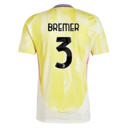 Juventus FC Fußballtrikot 2024-25 Bremer #3 Auswärtstrikot Herren